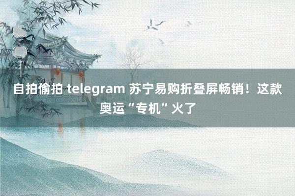 自拍偷拍 telegram 苏宁易购折叠屏畅销！这款奥运“专机”火了